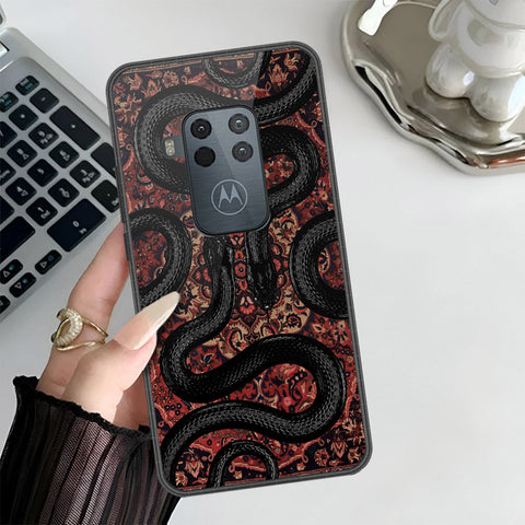 Motorola One Zoom Cover - ONation Persian Rugs Series 3 - HQ Premium Shine Durable Shatterproof Case