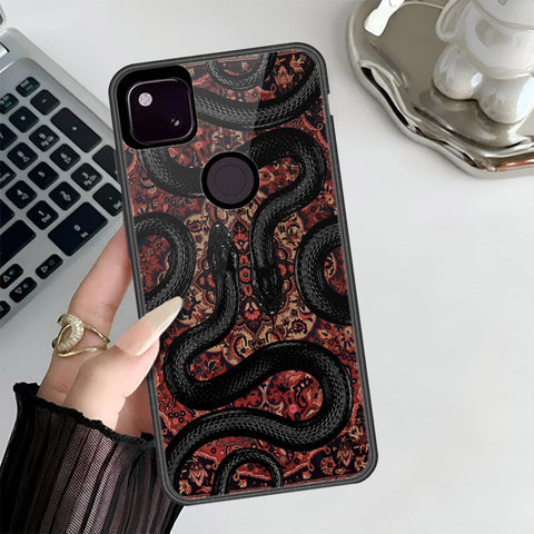 Google Pixel 4a 4G Cover - ONation Persian Rugs Series 3 - HQ Premium Shine Durable Shatterproof Case
