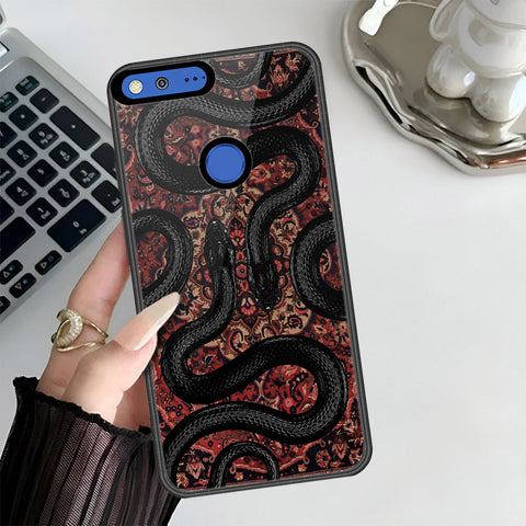 Google Pixel Cover - ONation Persian Rugs Series 3 - HQ Premium Shine Durable Shatterproof Case