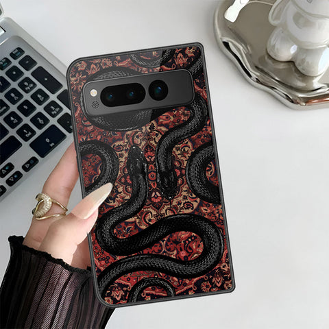 Google Pixel Fold Cover - ONation Persian Rugs Series 3 - HQ Premium Shine Durable Shatterproof Case
