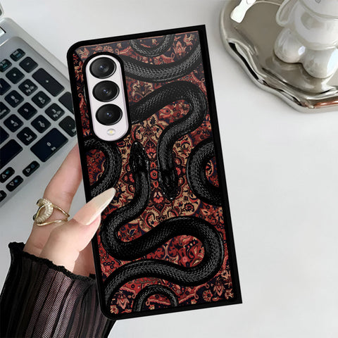 Samsung Galaxy Z Fold 4 5G Cover - ONation Persian Rugs Series 3 - HQ Premium Shine Durable Shatterproof Case