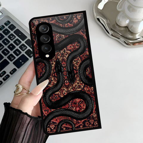 Samsung Galaxy Z Fold 3 5G Cover - ONation Persian Rugs Series 3 - HQ Premium Shine Durable Shatterproof Case