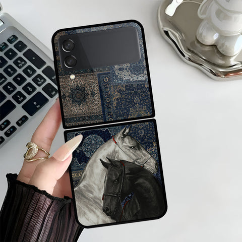 Samsung Galaxy Z Flip 3 5G Cover - ONation Persian Rugs Series 3 - HQ Premium Shine Durable Shatterproof Case