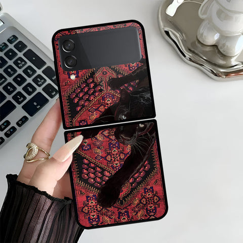 Samsung Galaxy Z Flip 3 5G Cover - ONation Persian Rugs Series 3 - HQ Premium Shine Durable Shatterproof Case