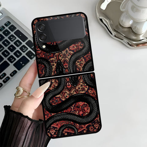Samsung Galaxy Z Flip 3 5G Cover - ONation Persian Rugs Series 3 - HQ Premium Shine Durable Shatterproof Case