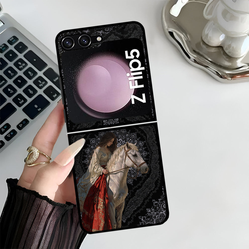 Samsung Galaxy Z Flip 5 5G Cover - ONation Persian Rugs Series 3 - HQ Premium Shine Durable Shatterproof Case