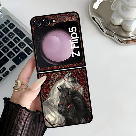 Samsung Galaxy Z Flip 5 5G Cover - ONation Persian Rugs Series 3 - HQ Premium Shine Durable Shatterproof Case
