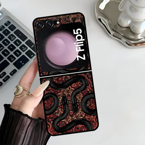 Samsung Galaxy Z Flip 5 5G Cover - ONation Persian Rugs Series 3 - HQ Premium Shine Durable Shatterproof Case