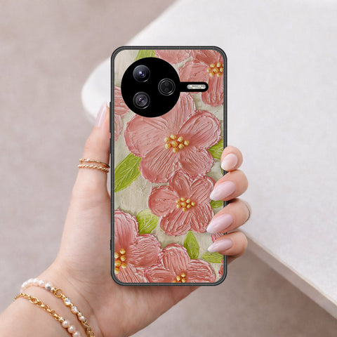 Xiaomi Poco F7 Pro Cover - Floral Series 4 - HQ Premium Shine Durable Shatterproof Case
