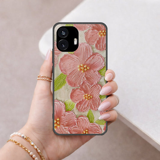 Nothing Phone 2 Cover - Floral Series 4 - HQ Premium Shine Durable Shatterproof Case