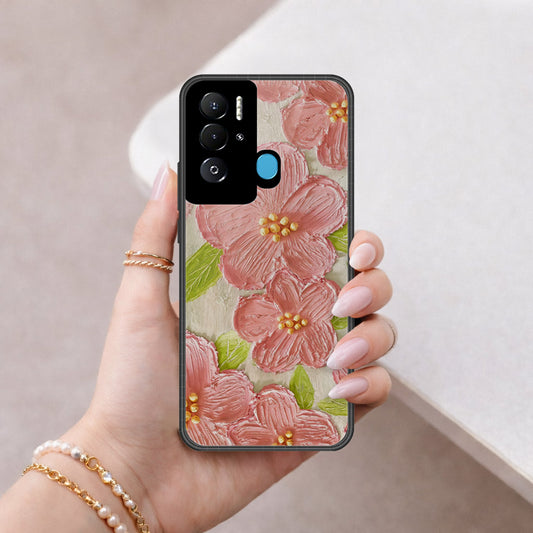 Tecno Pova Neo Cover - Floral Series 4 - HQ Premium Shine Durable Shatterproof Case