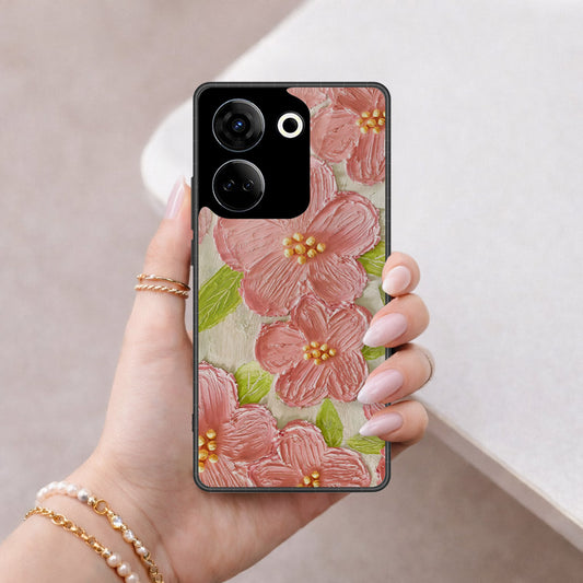 Tecno Camon 20 Pro Cover - Floral Series 4 - HQ Premium Shine Durable Shatterproof Case