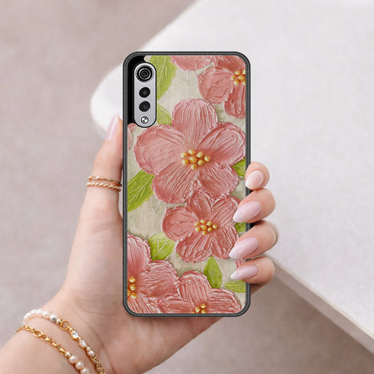 LG Velvet Cover - Floral Series 4 - HQ Premium Shine Durable Shatterproof Case