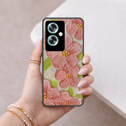 Oppo A2 Cover - Floral Series 4 - HQ Premium Shine Durable Shatterproof Case