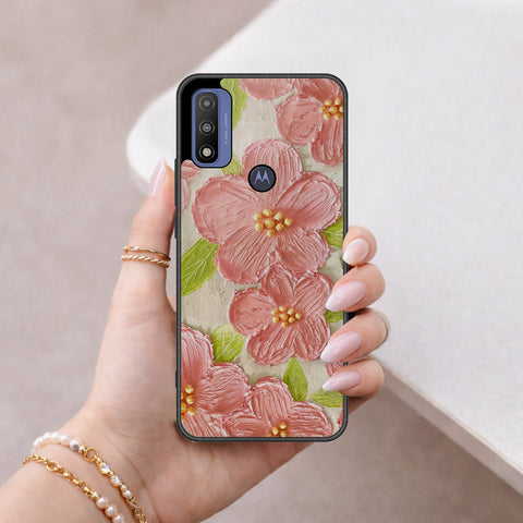 Motorola G Pure 2021 Cover - Floral Series 4 - HQ Premium Shine Durable Shatterproof Case