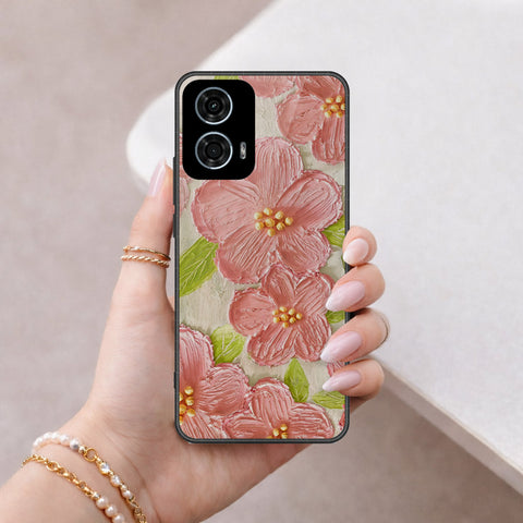 Motorola Moto G24 Power Cover - Floral Series 4 - HQ Premium Shine Durable Shatterproof Case
