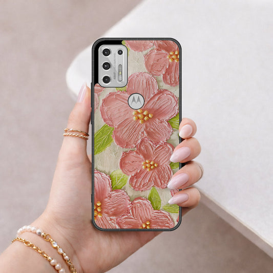 Motorola Moto G Stylus 5G 2021 Cover - Floral Series 4 - HQ Premium Shine Durable Shatterproof Case