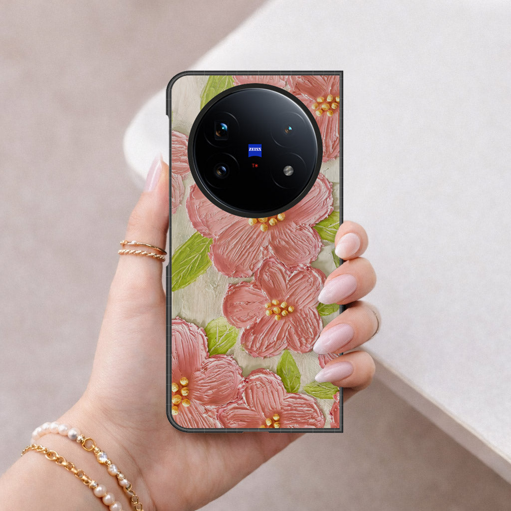 Vivo X Fold 5 Cover - Floral Series 4 - HQ Premium Shine Durable Shatterproof Case