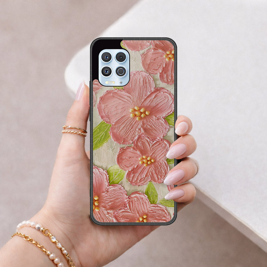 Motorola Moto G100 (2021) Cover - Floral Series 4 - HQ Premium Shine Durable Shatterproof Case