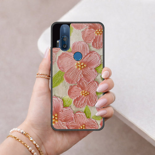 Motorola One Hyper Cover - Floral Series 4 - HQ Premium Shine Durable Shatterproof Case