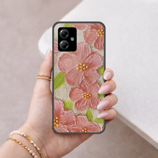 Motorola Moto G14 Cover - Floral Series 4 - HQ Premium Shine Durable Shatterproof Case