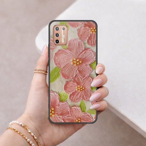 Motorola Moto G9 Plus Cover - Floral Series 4 - HQ Premium Shine Durable Shatterproof Case