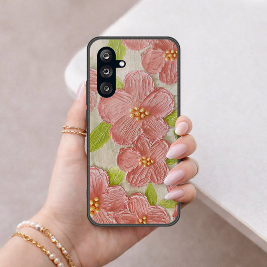 Samsung Galaxy F36 Cover - Floral Series 4 - HQ Premium Shine Durable Shatterproof Case