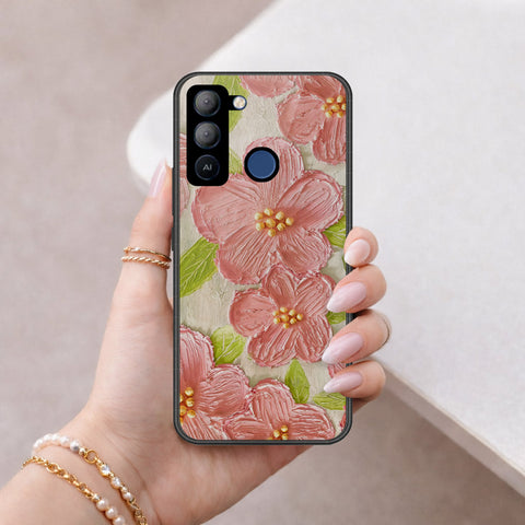 Tecno Pop 5 LTE Cover - Floral Series 4 - HQ Premium Shine Durable Shatterproof Case