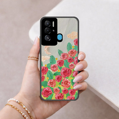 Tecno Pova Neo Cover - Floral Series 4 - HQ Premium Shine Durable Shatterproof Case