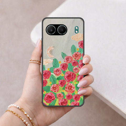 OnePlus Nord 4 Cover - Floral Series 4 - HQ Premium Shine Durable Shatterproof Case