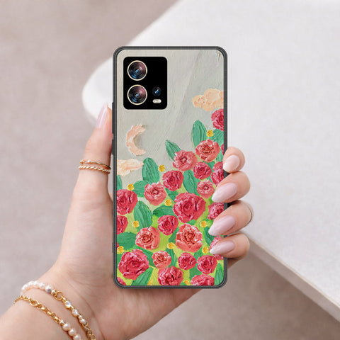 Motorola Moto S30 Pro Cover - Floral Series 4 - HQ Premium Shine Durable Shatterproof Case