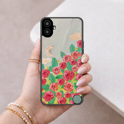Nothing CMF Phone 1 Cover - Floral Series 4 - HQ Premium Shine Durable Shatterproof Case