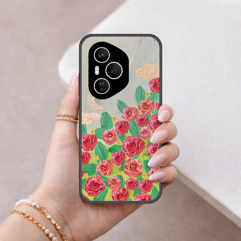 Honor 400 Pro Cover - Floral Series 4 - HQ Premium Shine Durable Shatterproof Case