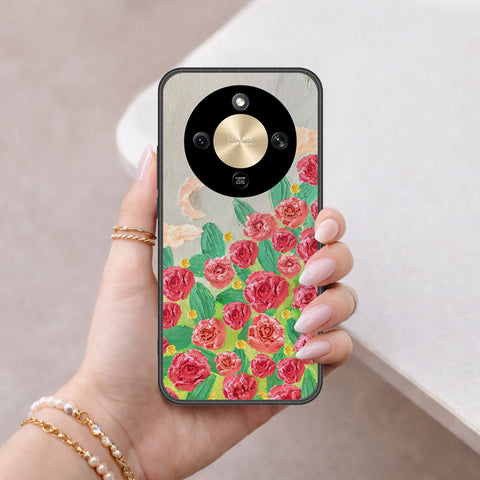 Honor X9d Cover - Floral Series 4 - HQ Premium Shine Durable Shatterproof Case