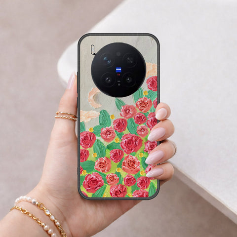 Vivo X300 Pro Cover - Floral Series 4 - HQ Premium Shine Durable Shatterproof Case
