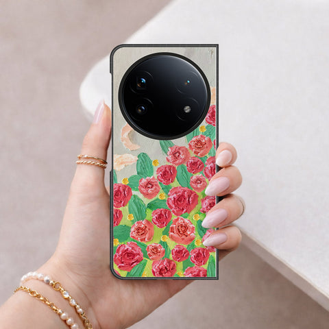 Oppo Find N5 Cover - Floral Series 4 - HQ Premium Shine Durable Shatterproof Case