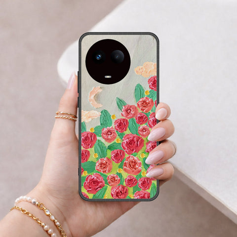 Realme 11 5G Cover - Floral Series 4 - HQ Premium Shine Durable Shatterproof Case