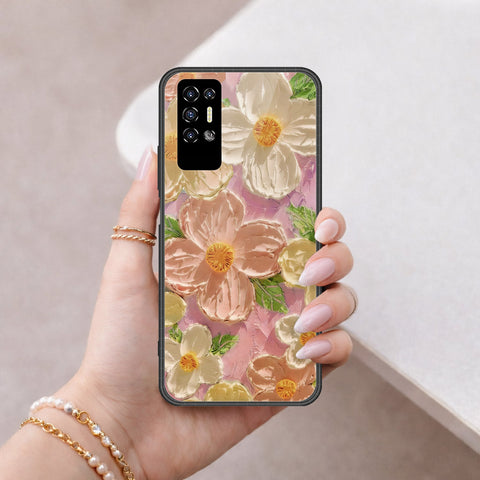 Tecno Pova 2 Cover - Floral Series 4 - HQ Premium Shine Durable Shatterproof Case