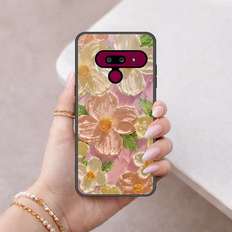 LG G8 ThinQ Cover - Floral Series 4 - HQ Premium Shine Durable Shatterproof Case
