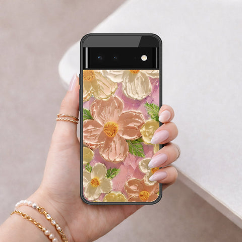 Google Pixel 6 Cover - Floral Series 4 - HQ Premium Shine Durable Shatterproof Case