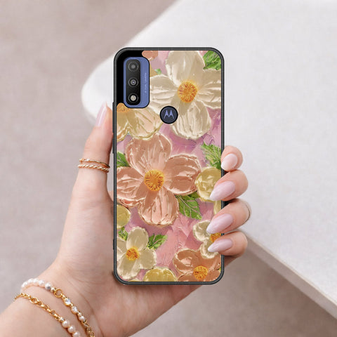 Motorola G Pure 2021 Cover - Floral Series 4 - HQ Premium Shine Durable Shatterproof Case