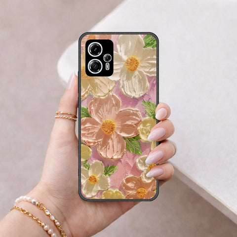 Motorola Moto G23 Cover - Floral Series 4 - HQ Premium Shine Durable Shatterproof Case