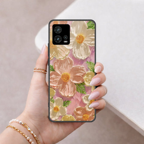 Motorola Moto G72 Cover - Floral Series 4 - HQ Premium Shine Durable Shatterproof Case