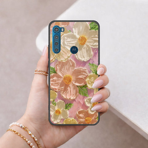 Motorola One Fusion Plus Cover - Floral Series 4 - HQ Premium Shine Durable Shatterproof Case