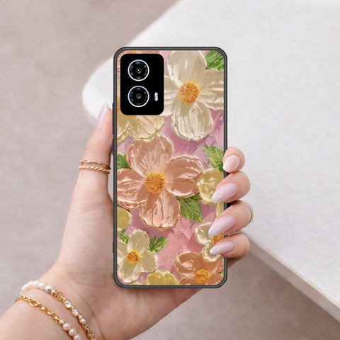 Motorola Moto G35 Cover - Floral Series 4 - HQ Premium Shine Durable Shatterproof Case