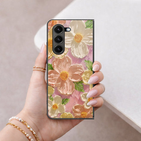 Samsung Galaxy Z Fold 6 5G Cover - Floral Series 4 - HQ Premium Shine Durable Shatterproof Case