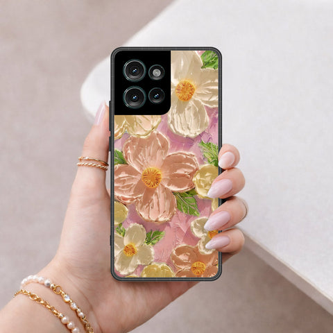 Motorola Edge 50 Cover - Floral Series 4 - HQ Premium Shine Durable Shatterproof Case
