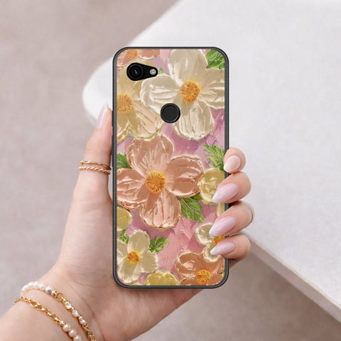Google Pixel 3a Cover - Floral Series 4 - HQ Premium Shine Durable Shatterproof Case