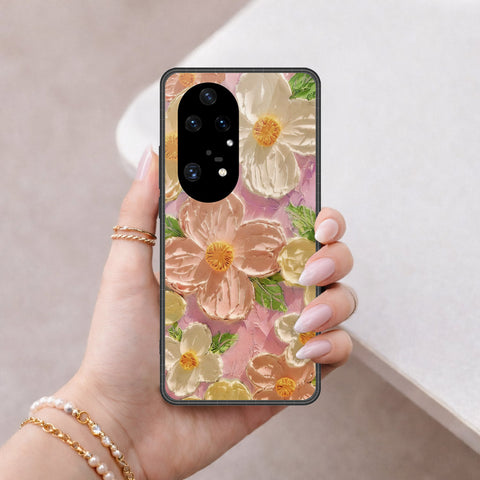 Huawei P50 Pro Cover - Floral Series 4 - HQ Premium Shine Durable Shatterproof Case