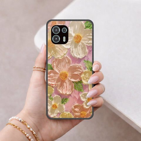 Motorola Edge 20 Lite Cover - Floral Series 4 - HQ Premium Shine Durable Shatterproof Case